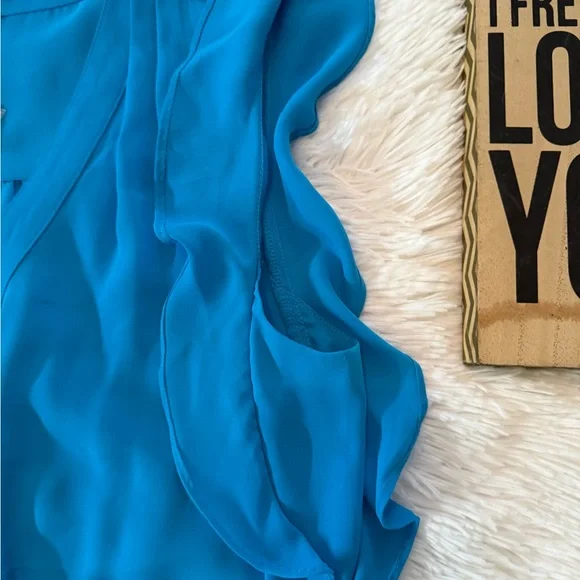 NWT Express Flutter Sleeve Top / Blouse - Picture 4 of 7